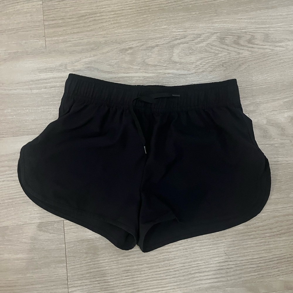 Black thin shorts good